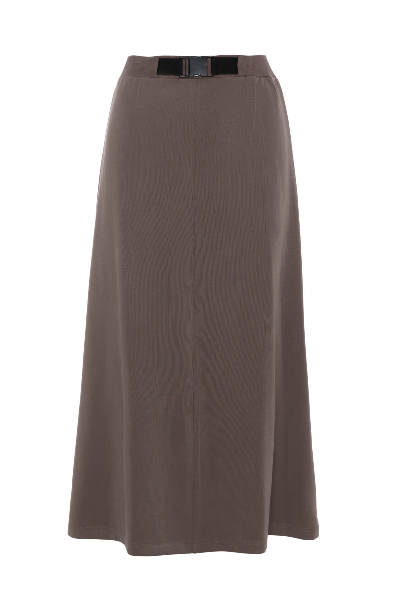 Midi Buckle Skirt Mocha