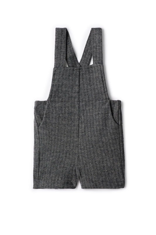 Herringbone Stretch Overalls