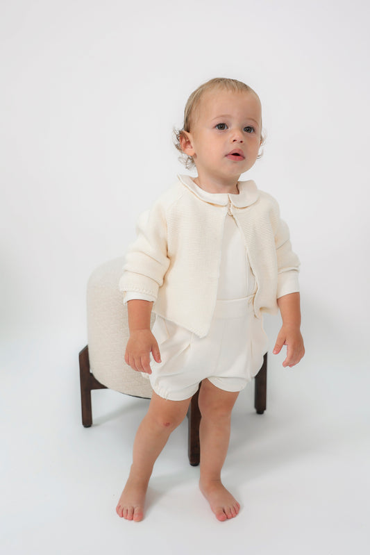 Woolen 2Pc Set with Cardigan