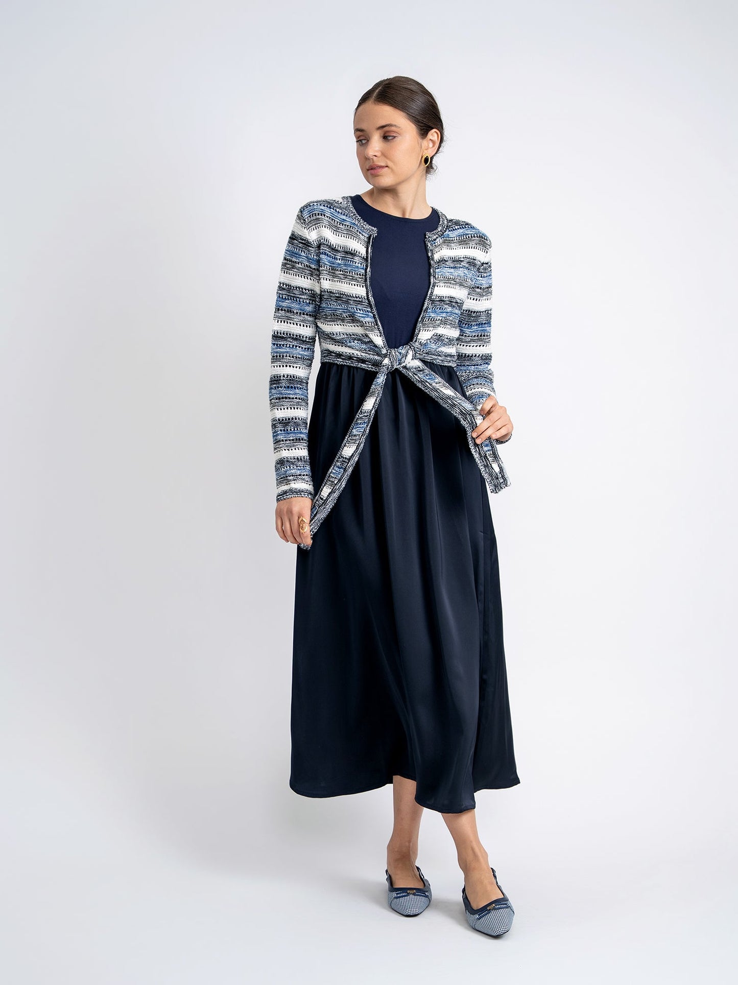 Modal Satin Slip Dress