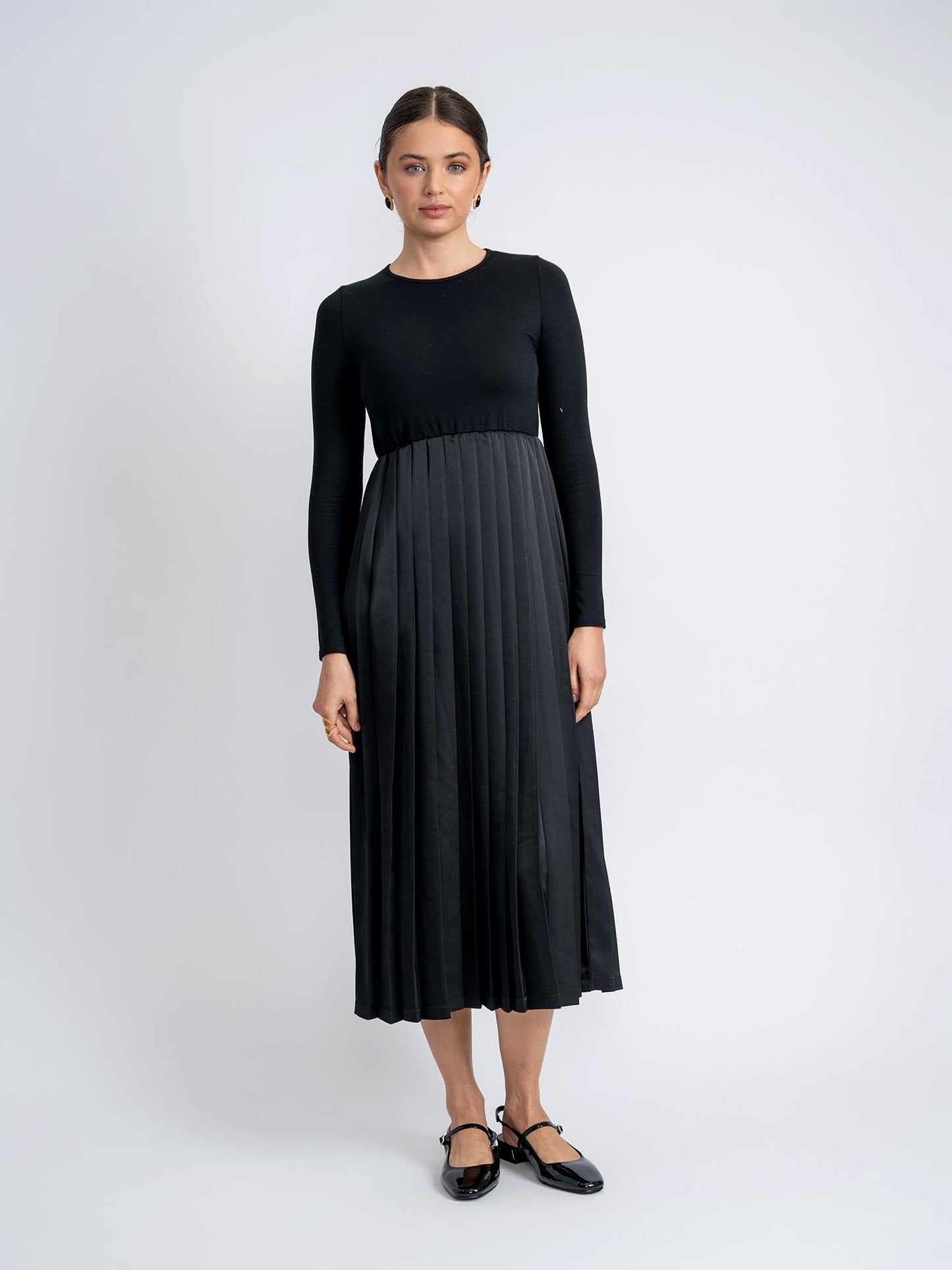 Pleated Dress