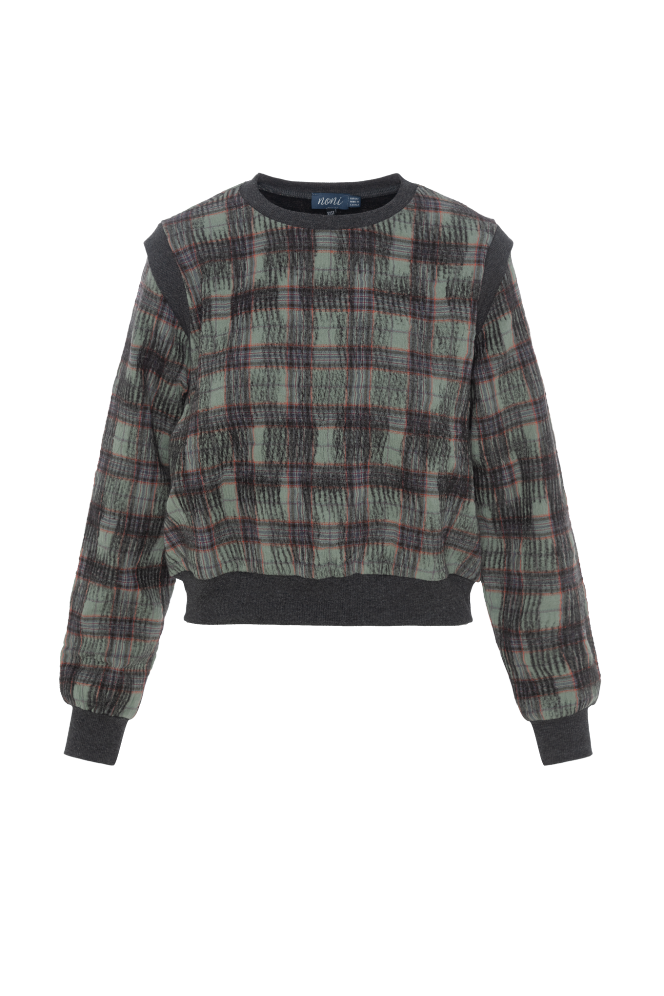 Crinkled Sweater Sage