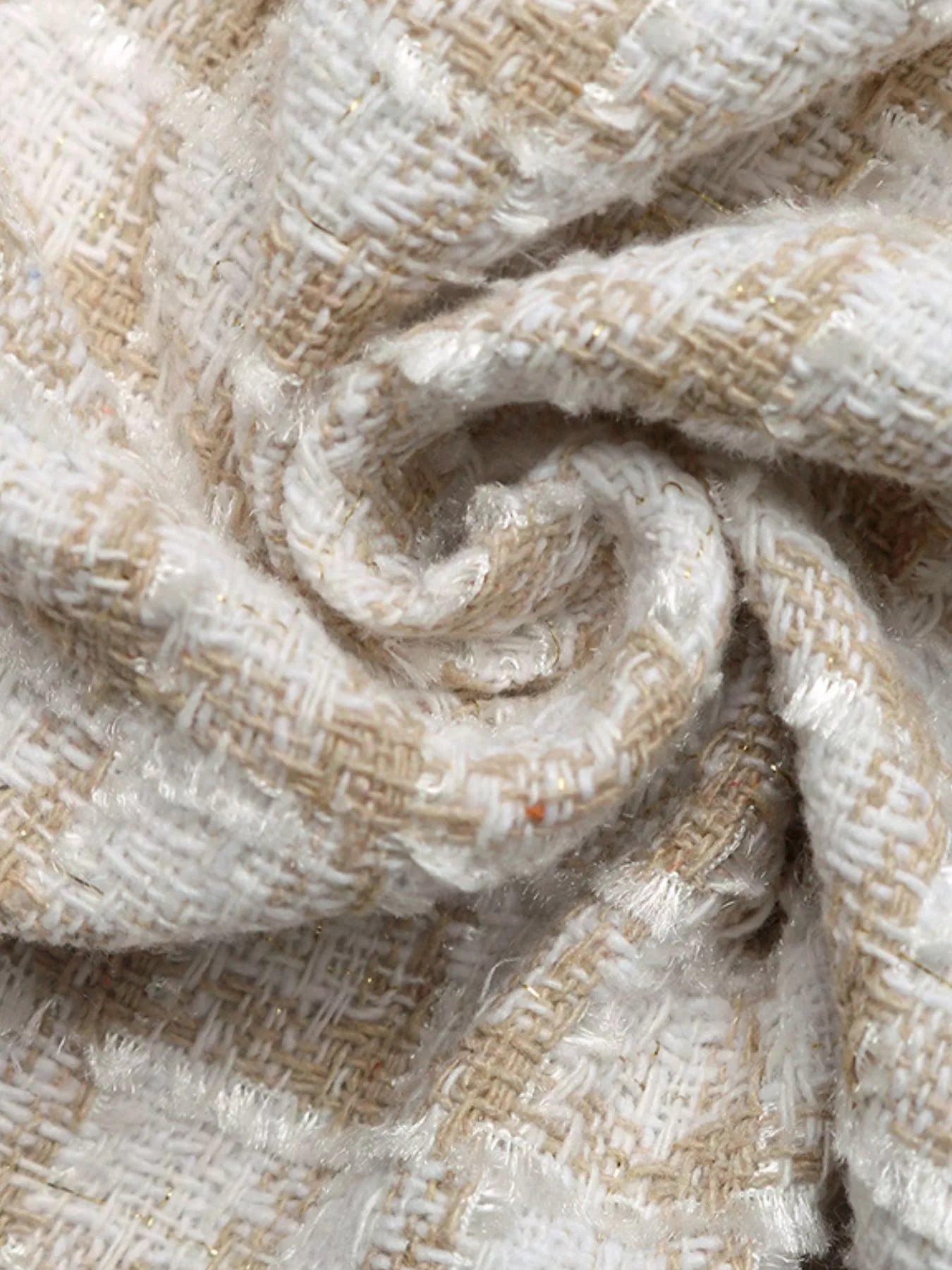 Plaid Button-Front Long Sleeve Outerwear