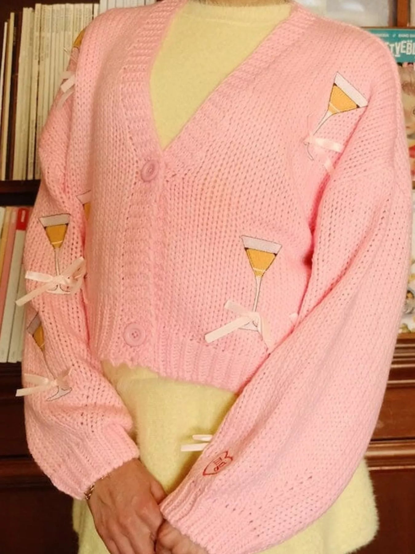 Cocktail Button Up Cardigan