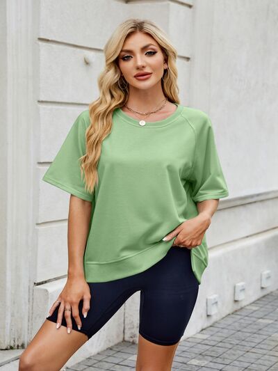 Round Neck Short Sleeve T-Shirt