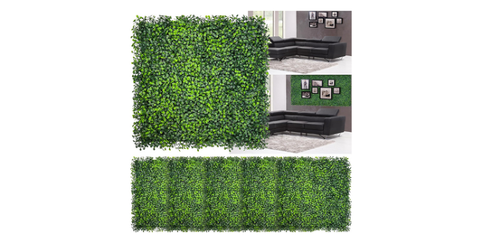 Artificial Boxwood Panels by DOPGIB: Stylish Greenery for Any Space 🌿