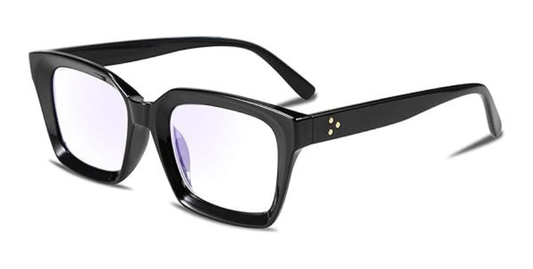FEISEDY Retro Square Blue Light Blocking Reading Glasses
