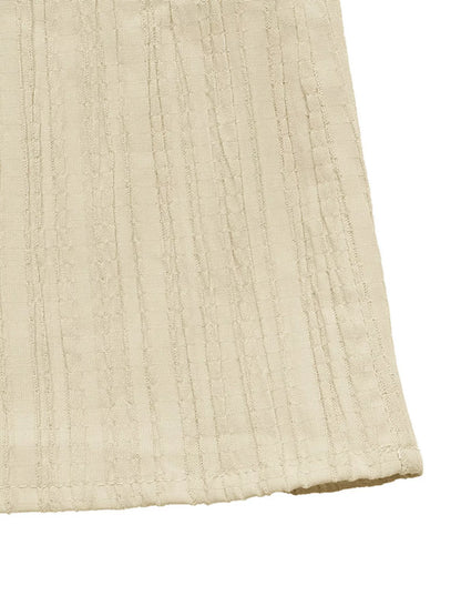 Tiered V-Neck Long Sleeve Dress