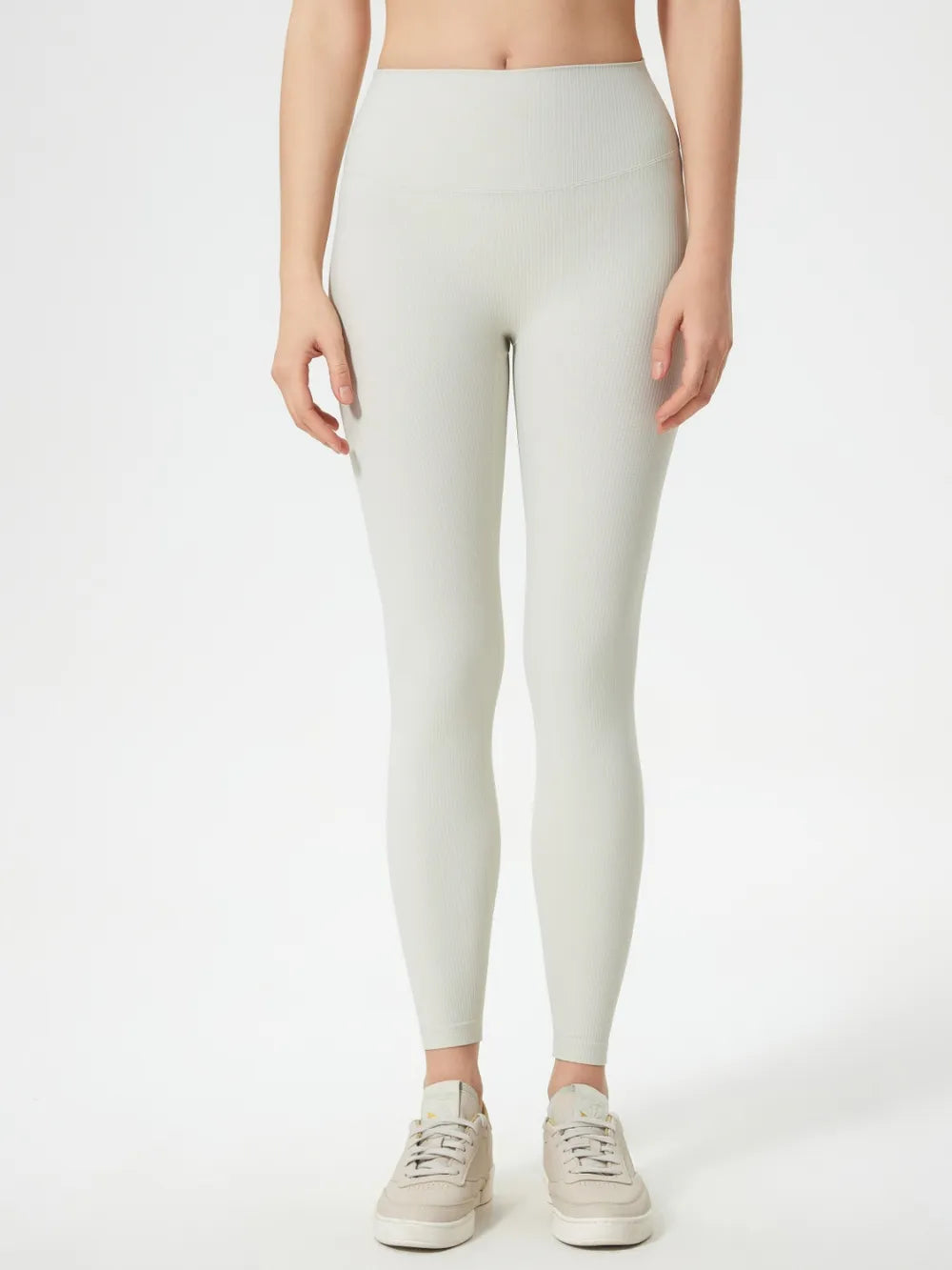 Millennia High Waist Active Leggings White