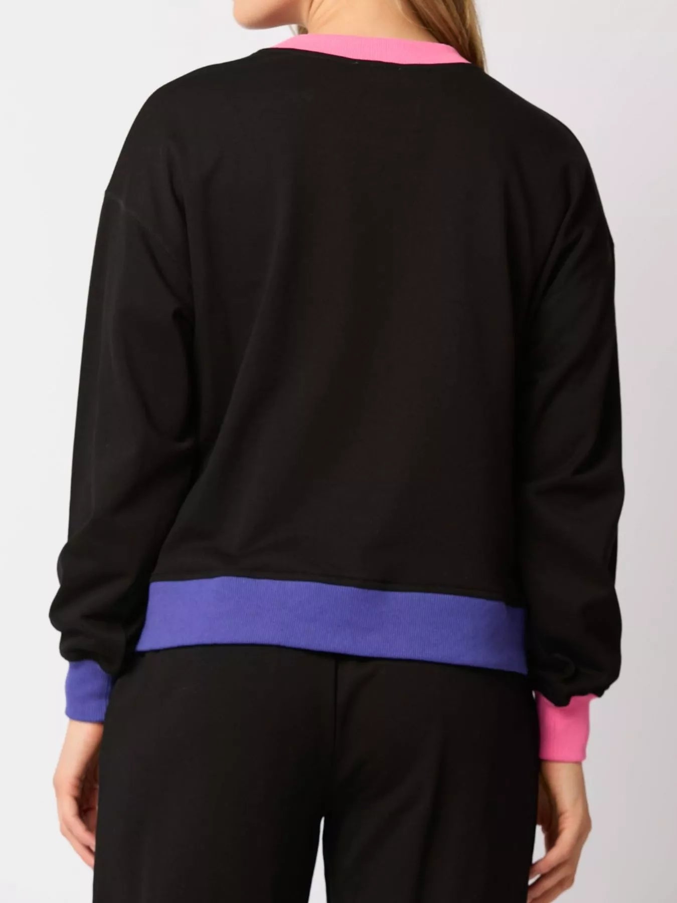 Nutcracker Contrast Trim Sweatshirt and Pants Set