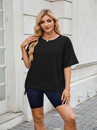 Round Neck Short Sleeve T-Shirt