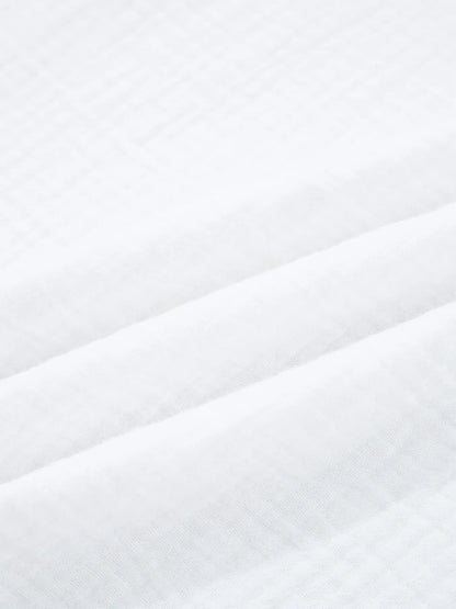 Mesh Patched Color Block Half Button Blouse