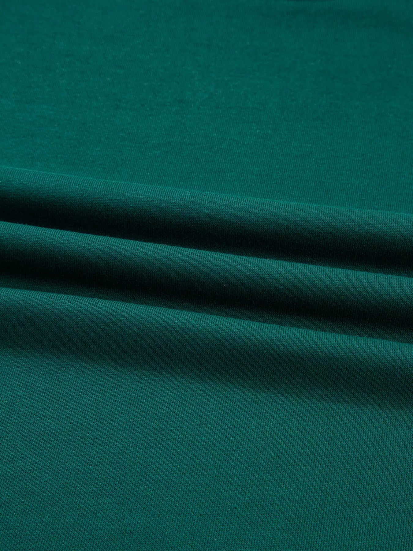 Round Neck Top and Stripe Detail Drawstring Pants Set