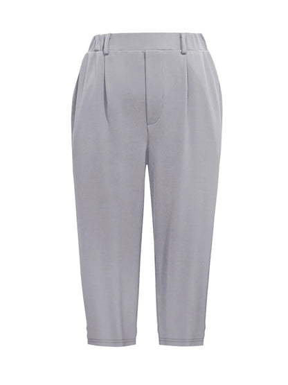 Pleated Detail Pants with Pockets