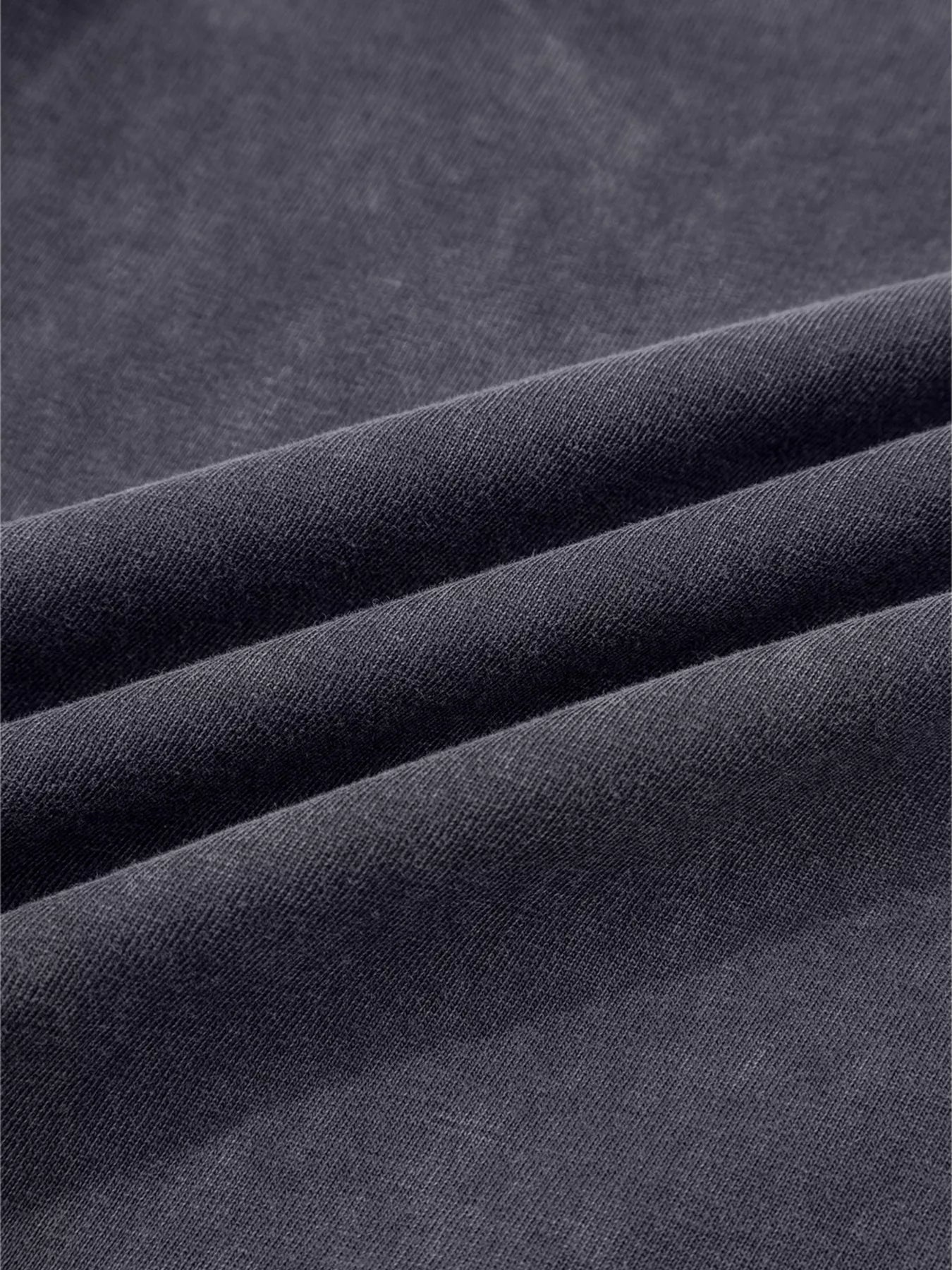 Flower Patch Mineral Washed Terry Knit Cropped Wide Leg Pants