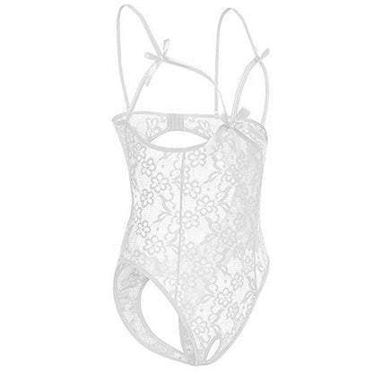 Sexy Lingerie Sexy Sleepwear Open-End Jumpsuit