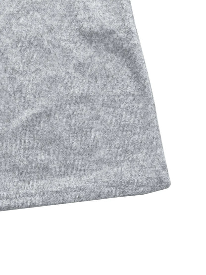 Lace Detail V-Neck Maxi Dress with Side Slit