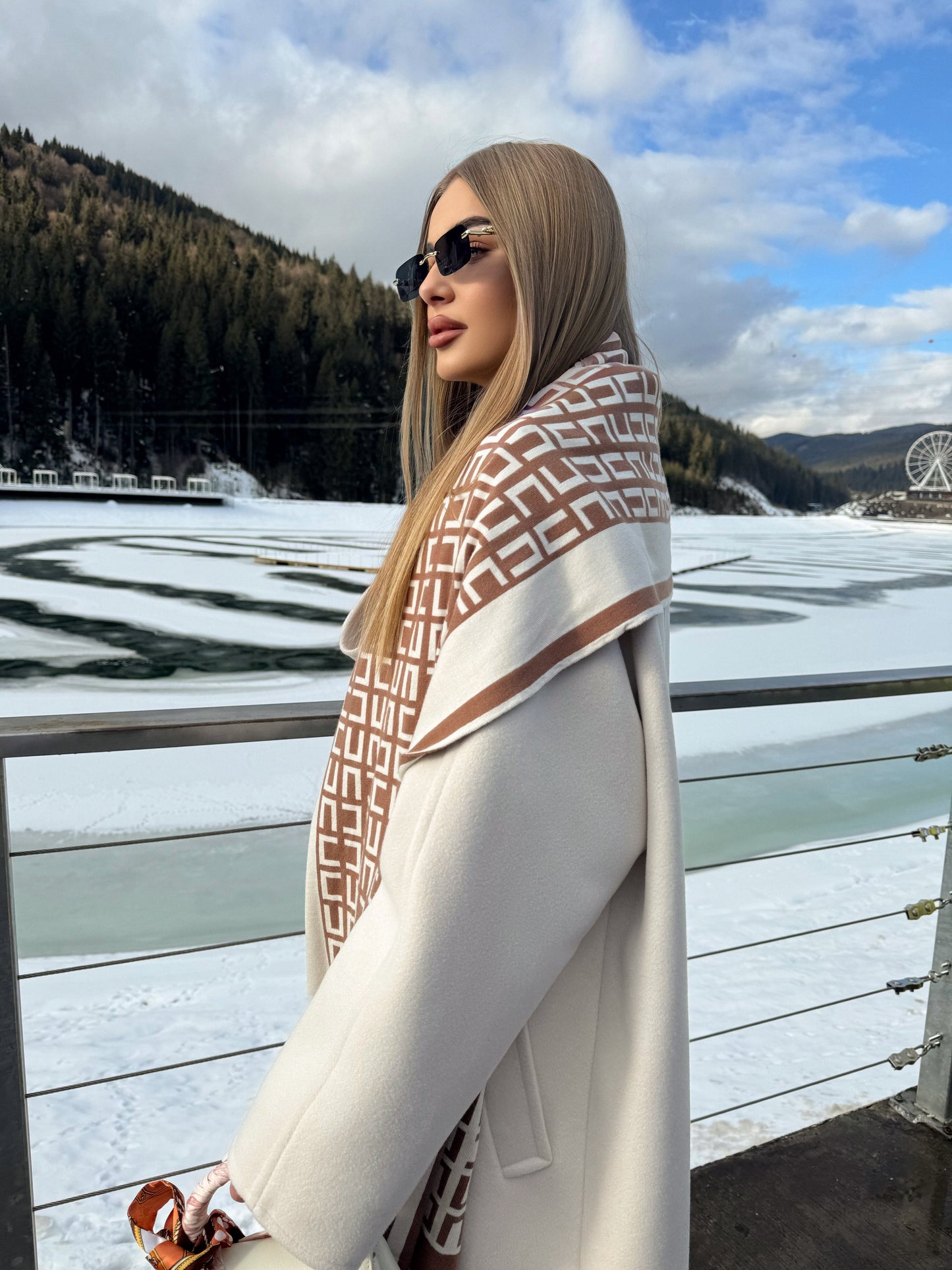 Aliko Lint 2.0 Classic Wool Blend Overcoat