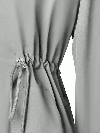 Zip Up Waterproof Hooded Outerwear