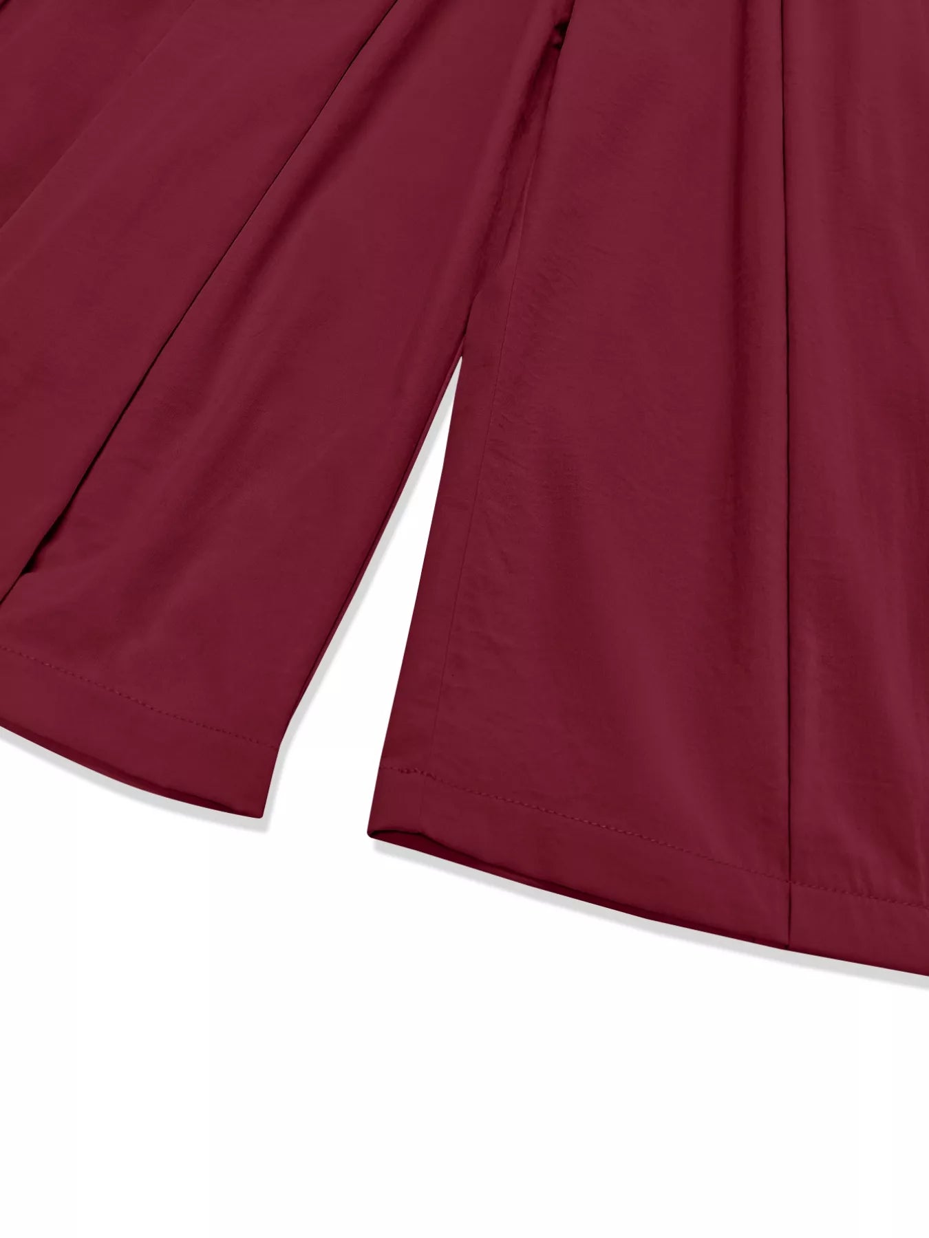 Wide Leg Pleated Detail Pants