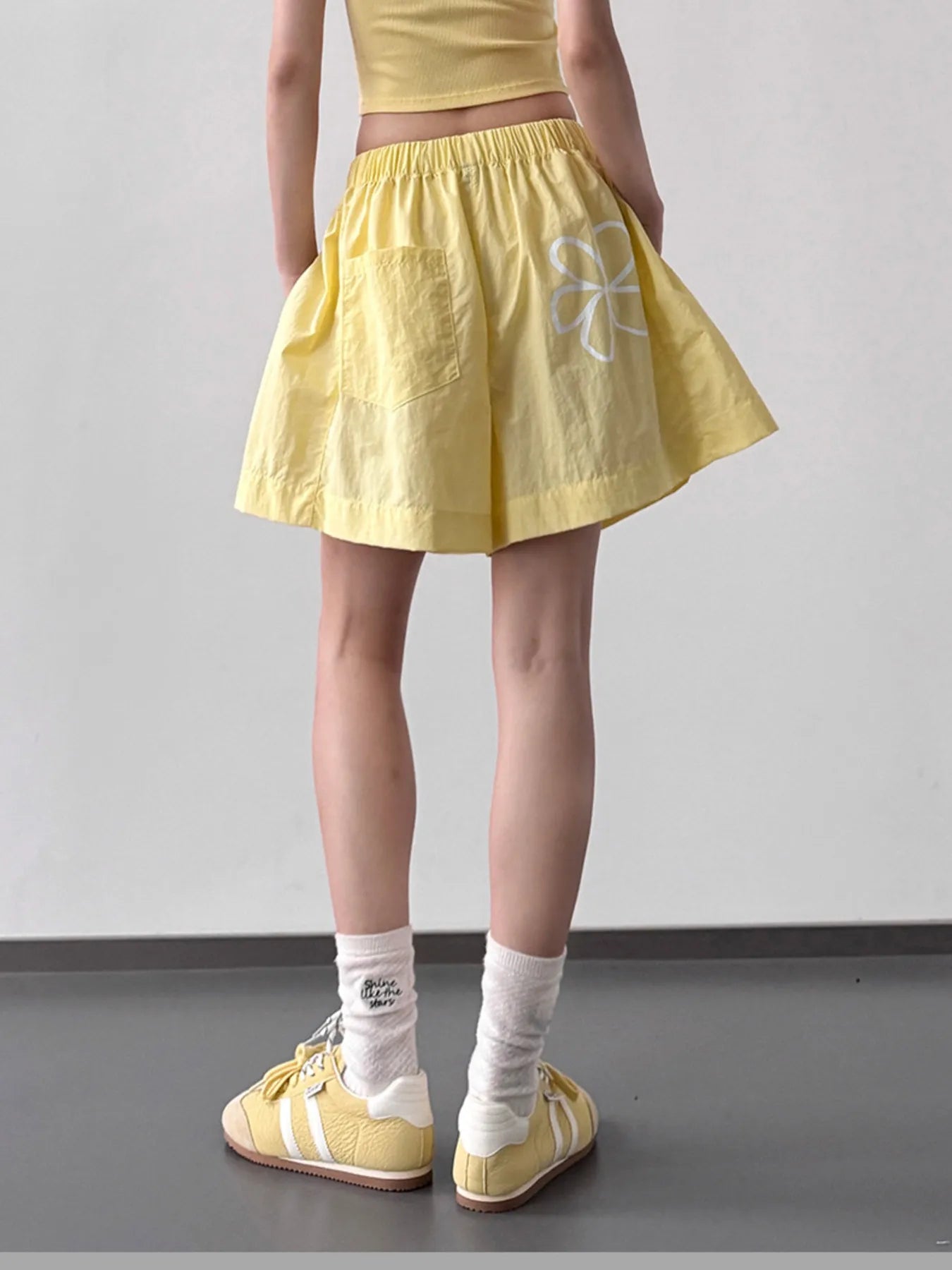 Elastic Waist Shorts