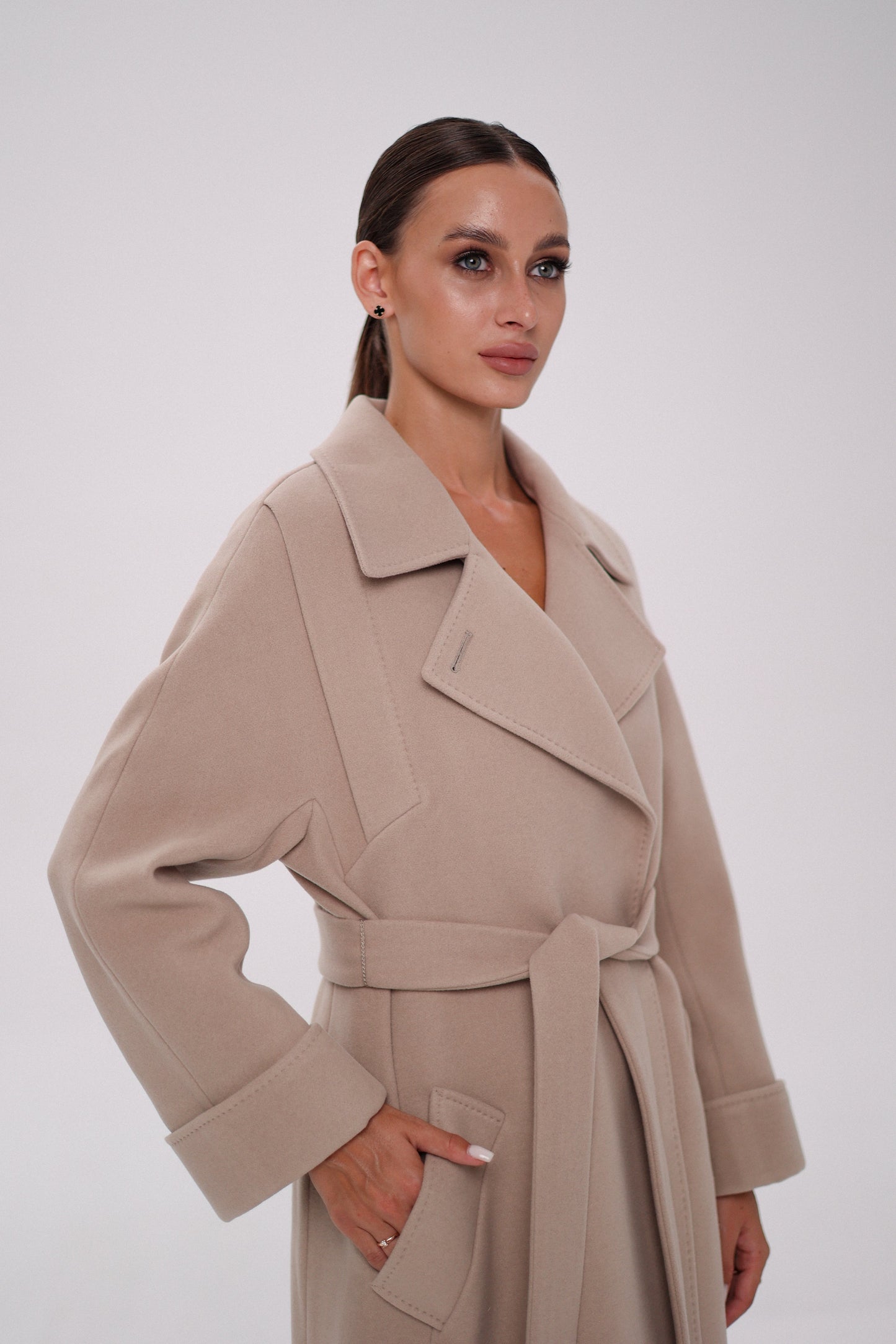 Florence Classic Cashmere Wool Blend Overcoat