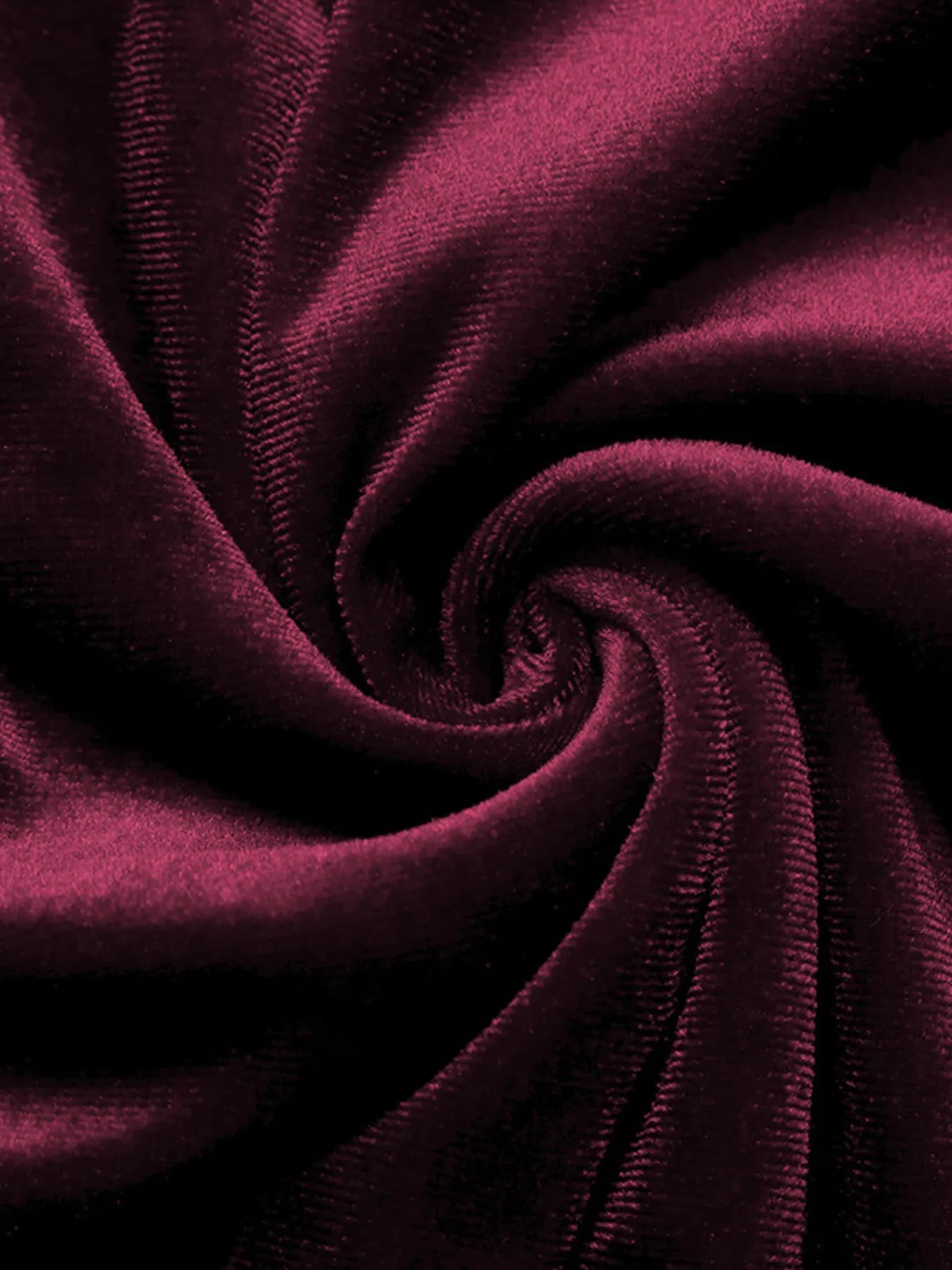 Side Tied Velvet Skirt