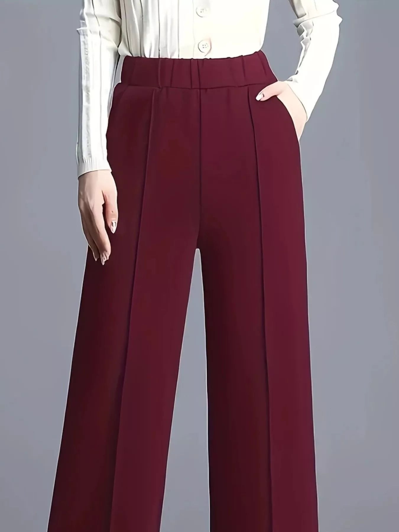 Wide Leg High Waist Pants
