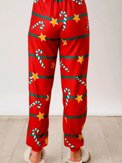 Christmas Long Sleeve Top and Pants Lounge Set