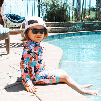 RASH GUARD- Monstera