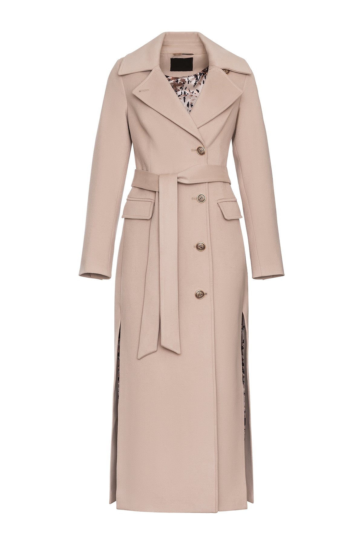 Delorme Wool Cashmere Coat Beige