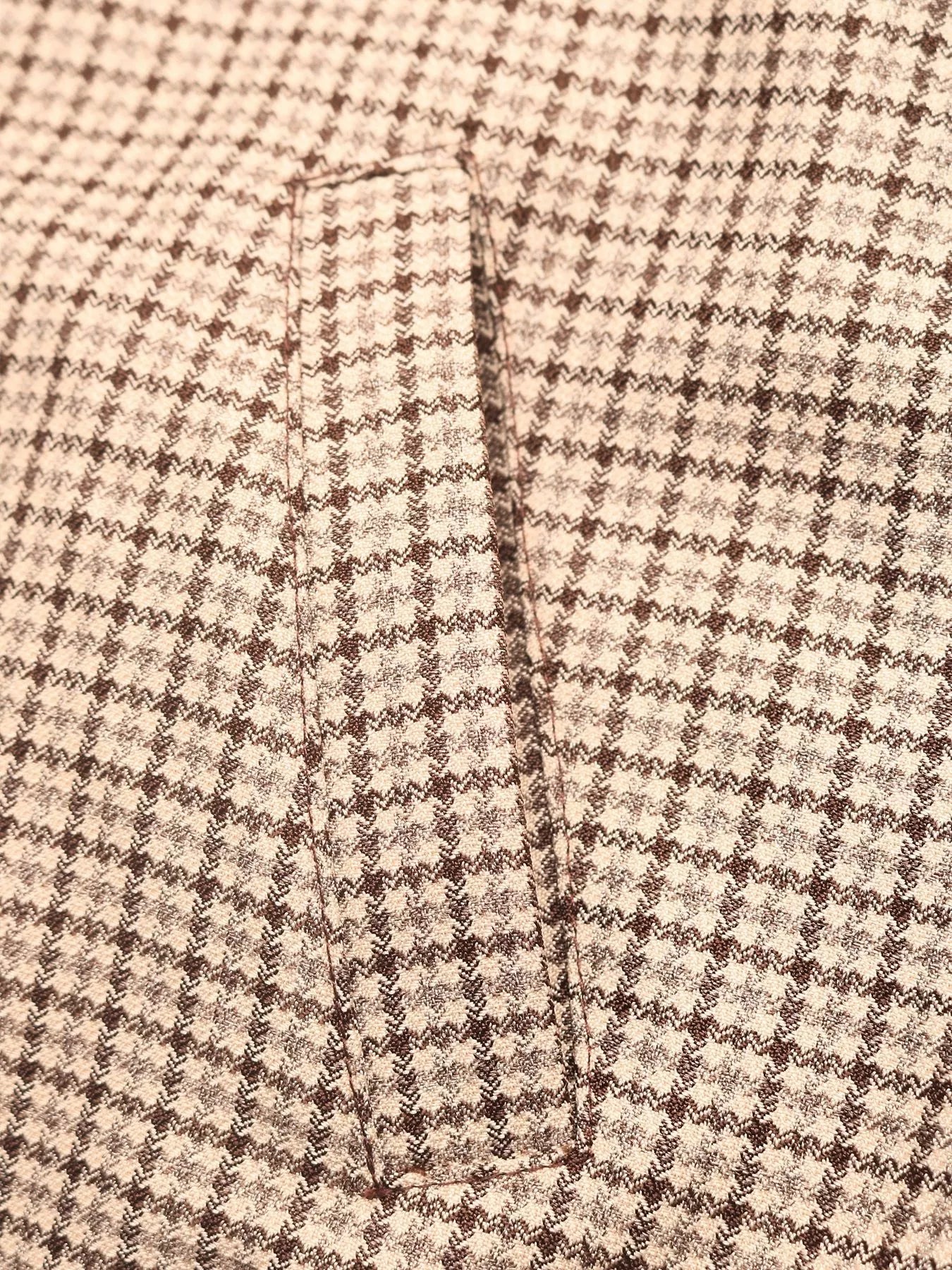 Plaid Zip Up Long Sleeve Jacket