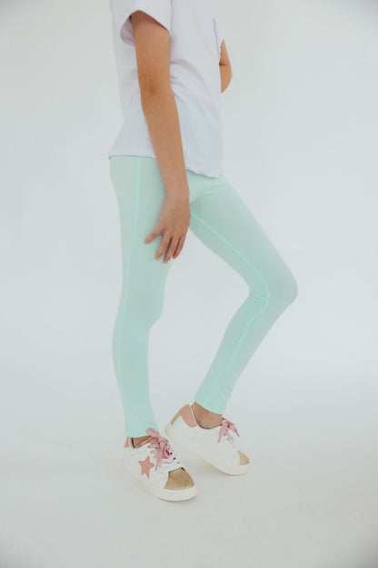 Pastel Green Leggings