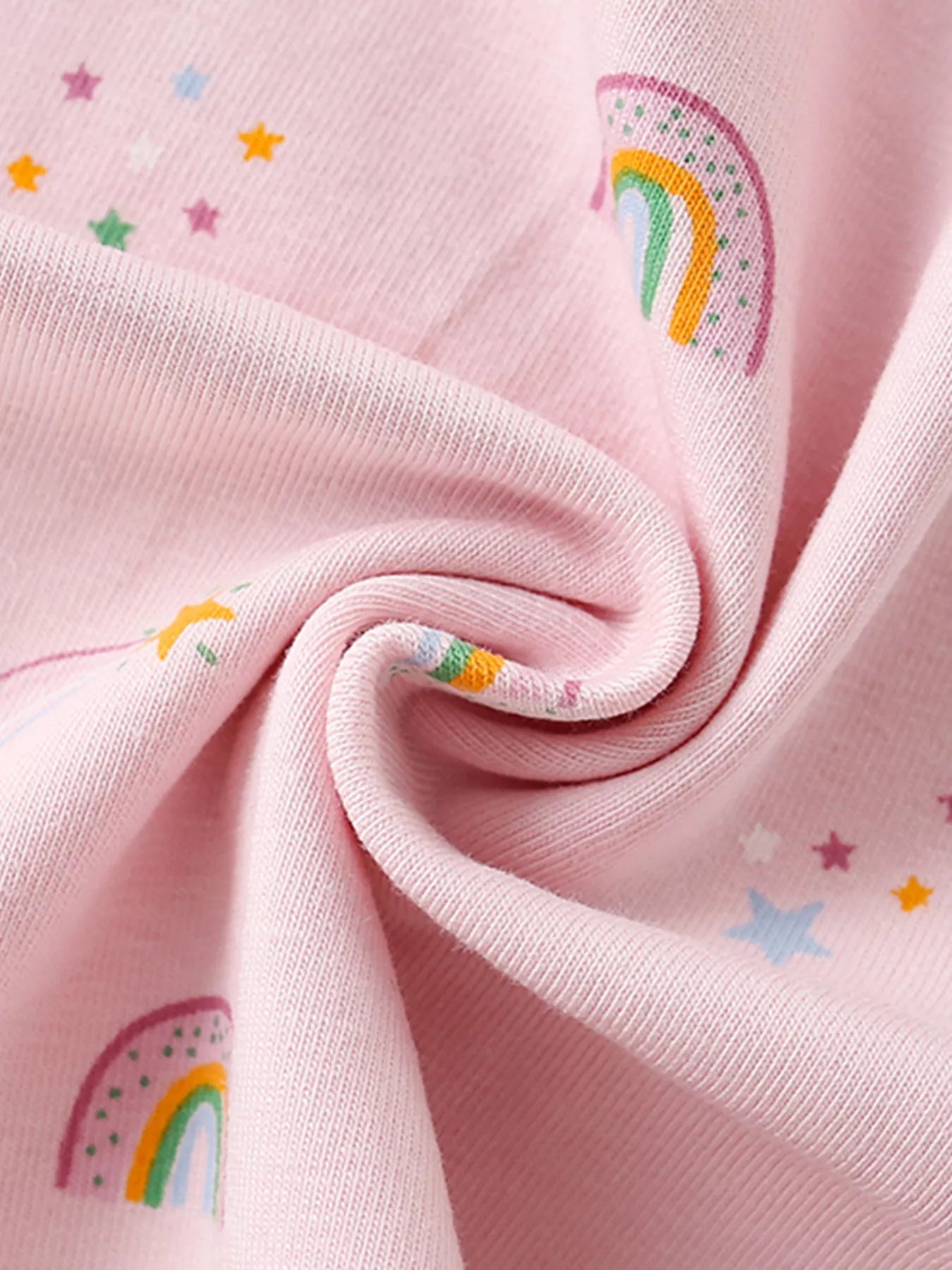 Children's Unicorn Print Long Sleeve Dress