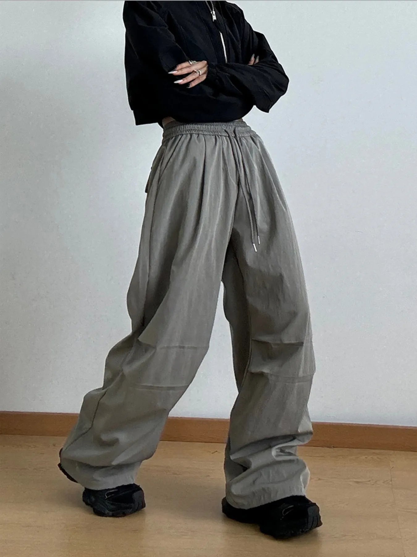 Oversized Wide Leg Pants