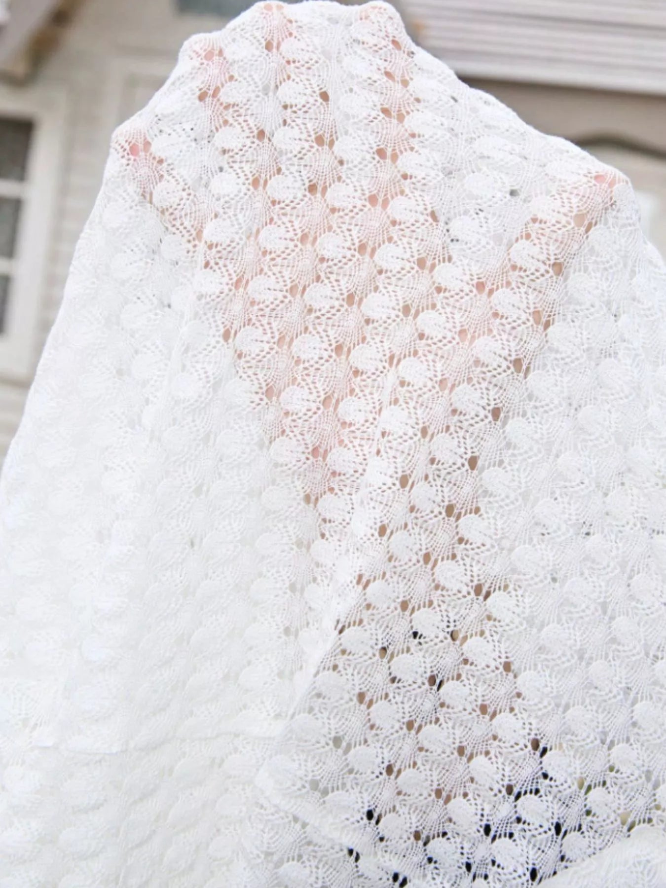 Open Front 3/4 Sleeve Cardigan