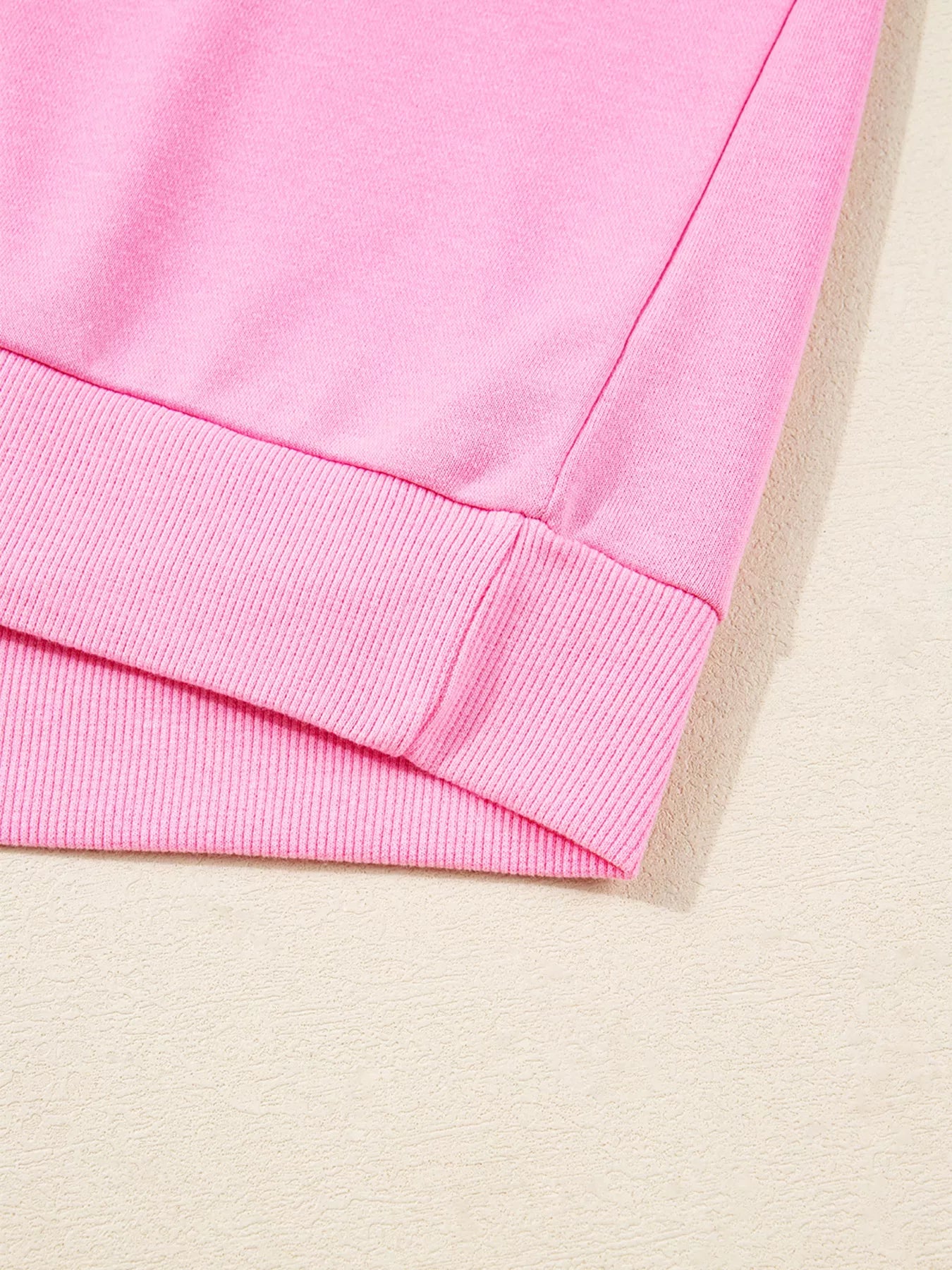 USA Map Patched Long Sleeve Sweatshirt