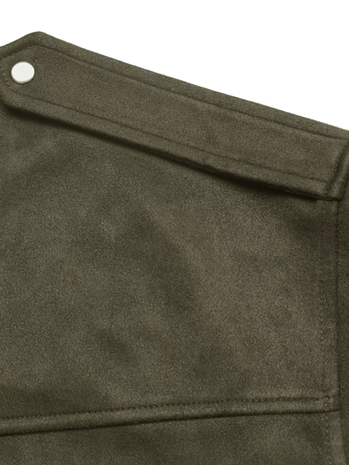 Zip Up Drop Shoulder Jacket