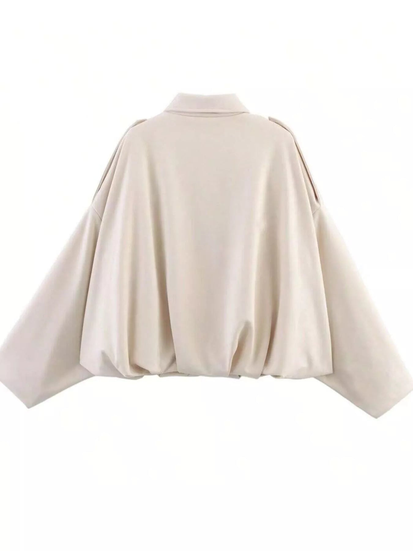 Zip Up Oversized Jacket