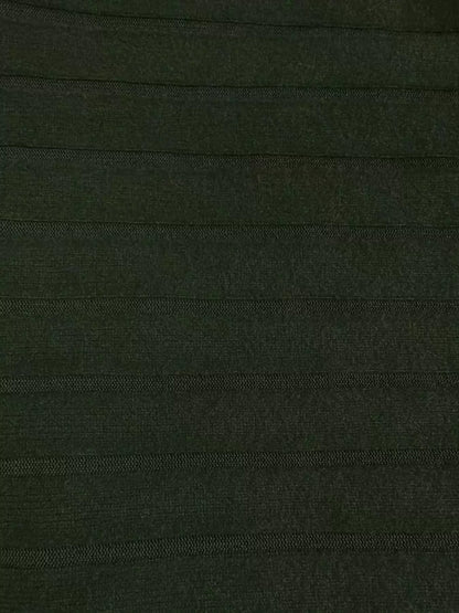 Ribbed Knit Hoodie Dress