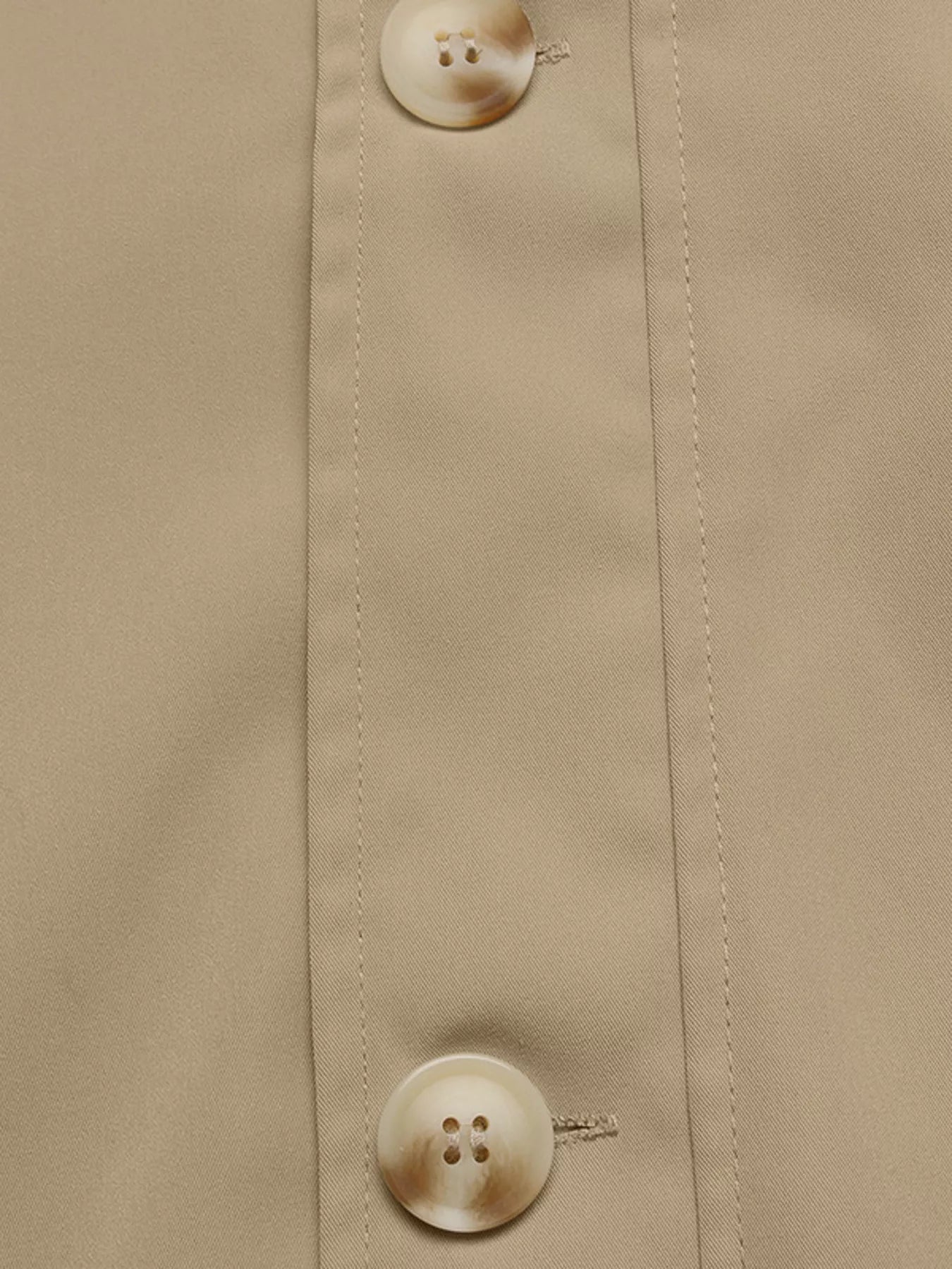 Relaxed Fit Button Up Shacket