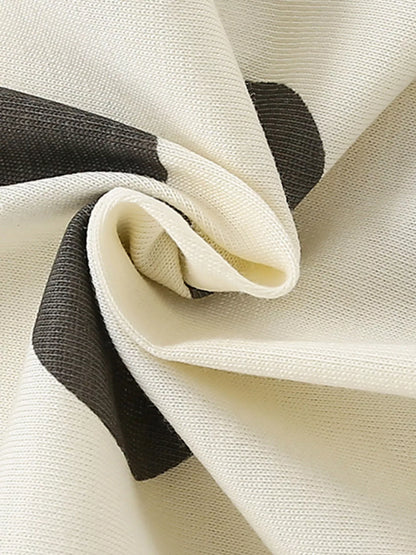 Children's Panda Applique Polka Dot Long Sleeve T-Shirt