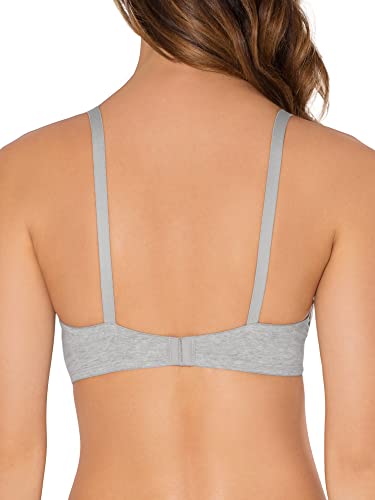 Pink Wear Everywhere Lightly Lined Bra - Fruit of the Loom Women's Smooth Cotton T-Shirt Bra Pack - Ultra-Soft, Flexible, and Invisible Under Tees