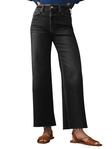 Celine Jeans - Jeans for Women Wide Leg Baggy High Waist Boyfriends Straight Leg Stretchy Denim Pants Trendy Fall 2024