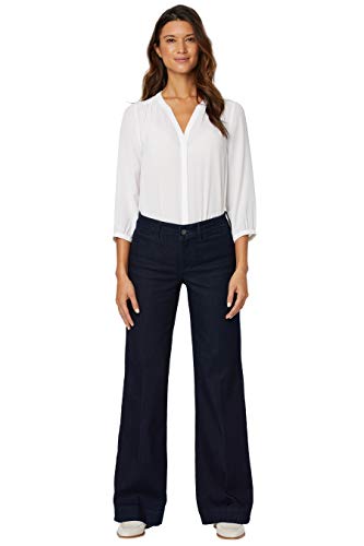 Mom Jeans - NYDJ Womens Teresa Trouser Jean Dark Enzyme