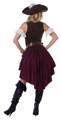 Swashbuckler Captain Costume for Women - Pirate Halloween Outfit