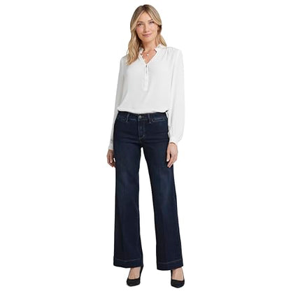 Mom Jeans - NYDJ Womens Teresa Trouser Jean Burbank Wash