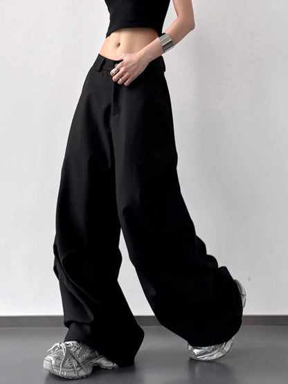 Wide Leg Relaxed Fit Pants