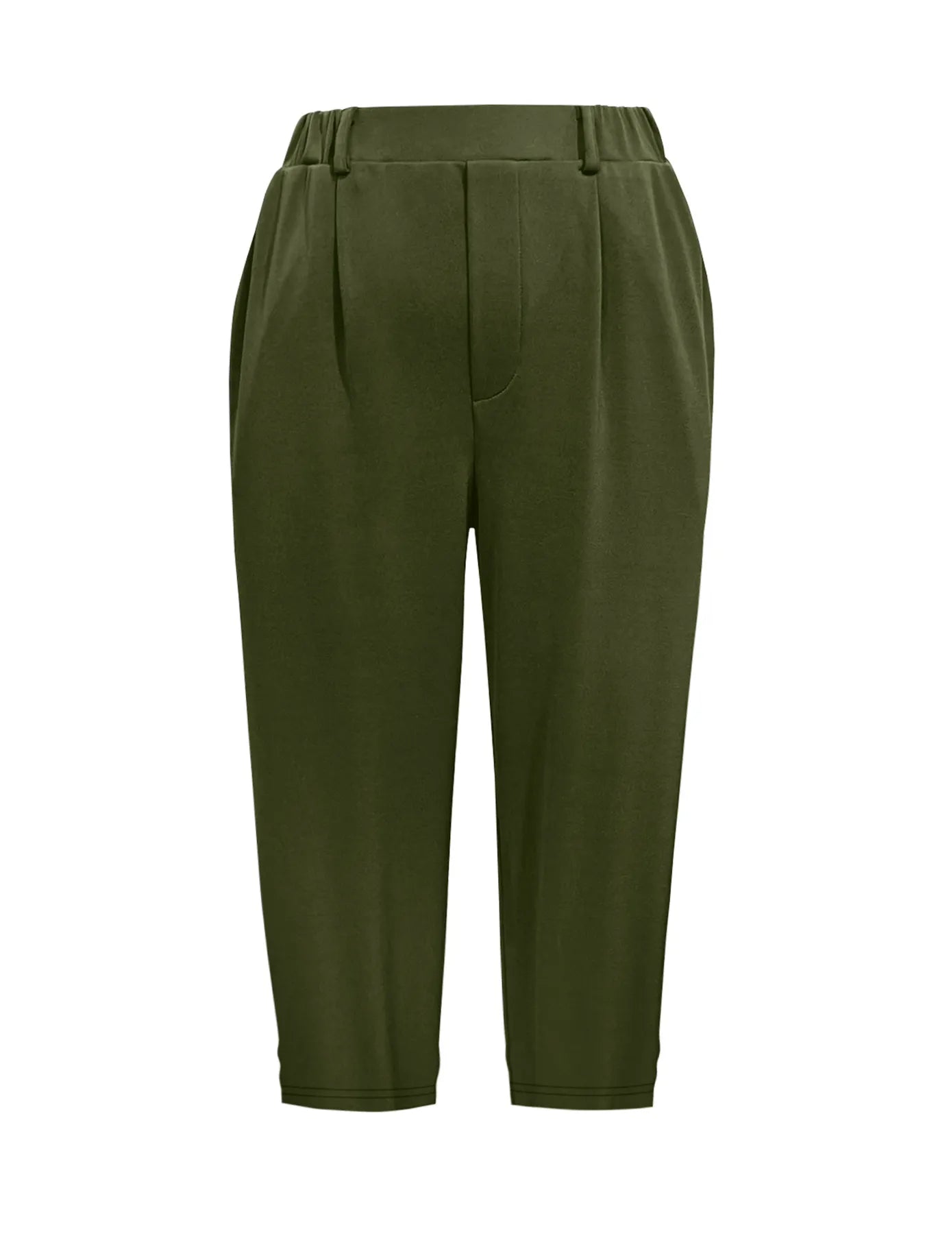 Pleated Detail Pants with Pockets