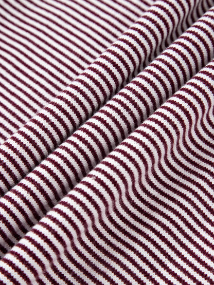 Stripe Color Block Patchwork Dolman Oversize Tunic Sweater